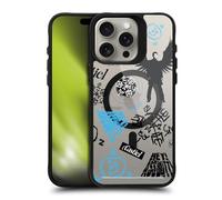 Head Case Designs Officially Licensed Supernatural Castiel Character Art Black Shockproof Bumper Case [Military Grade Protection] Compatible with Apple iPhone 15 Pro Max and Compatible with MagSafe