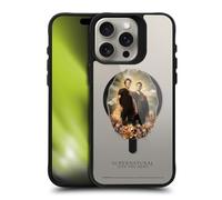 Head Case Designs Officially Licensed Supernatural Dean & Sam Halo Character Art Black Shockproof Bumper Case [Military Grade Protection] Compatible with Apple iPhone 15 and Compatible with MagSafe