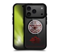 Head Case Designs Officially Licensed Supernatural Hunter's Code Character Art Black Shockproof Bumper Case [Military Grade Protection] Compatible with Apple iPhone 17 Pro and Compatible with MagSafe