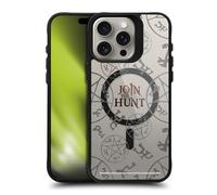 Head Case Designs Officially Licensed Supernatural Join The Hunt Character Art Black Shockproof Bumper Case [Military Grade] Compatible with Apple iPhone 15 Pro Max and Compatible with MagSafe