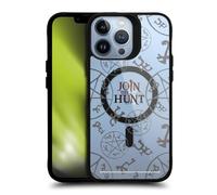 Head Case Designs Officially Licensed Supernatural Join The Hunt Character Art Black Shockproof Bumper Case [Military Grade Protection] Compatible with Apple iPhone 13 Pro and Compatible with MagSafe