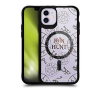 Head Case Designs Officially Licensed Supernatural Join The Hunt Character Art Black Shockproof Bumper Case [Military Grade Protection] Compatible with iPhone 11 and Compatible with MagSafe