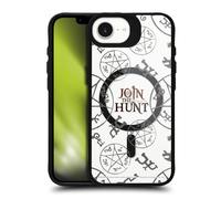 Head Case Designs Officially Licensed Supernatural Join The Hunt Character Art Black Shockproof Bumper Case [Military Grade Protection] Compatible with Apple iPhone 16e and Compatible with MagSafe