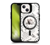 Head Case Designs Officially Licensed Supernatural Join The Hunt Character Art Black Shockproof Bumper Case [Military Grade Protection] Compatible with iPhone 13 and Compatible with MagSafe