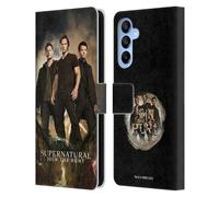 Head Case Designs Officially Licensed Supernatural Sam, Dean & Castiel 2 Key Art Leather Wallet Case Compatible With Samsung Galaxy A16 5G