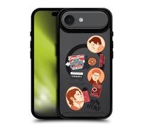 Head Case Designs Officially Licensed Supernatural Sam, Dean & Castiel Character Art Black Shockproof Bumper Case [Military Grade] Compatible with Apple iPhone 17 Air and Compatible with MagSafe