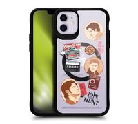 Head Case Designs Officially Licensed Supernatural Sam, Dean & Castiel Character Art Black Shockproof Bumper Case [Military Grade Protection] Compatible with iPhone 11 and Compatible with MagSafe