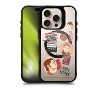 Head Case Designs Officially Licensed Supernatural Sam, Dean & Castiel Character Art Black Shockproof Bumper Case [Military Grade Protection] Compatible with Apple iPhone and Compatible with MagSafe