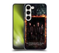 Head Case Designs Officially Licensed Supernatural Sam, Dean, Castiel & Crowley Key Art Hard Back Case Compatible With Samsung Galaxy S23 5G