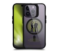 Head Case Designs Officially Licensed Supernatural Sam & Dean Winchester Character Art Black Shockproof Bumper Case [Military Grade Protection] Compatible with Apple iPhone and Compatible with MagSafe