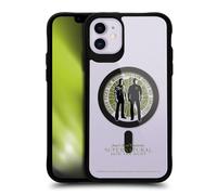 Head Case Designs Officially Licensed Supernatural Sam & Dean Winchester Character Art Black Shockproof Bumper Case [Military Grade Protection] Compatible with iPhone 11 and Compatible with MagSafe