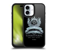 Head Case Designs Officially Licensed Supernatural Saving People Logo Vectors Gel Armour Case [Military Grade Protection] Compatible With Apple iPhone 16