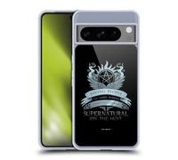 Head Case Designs Officially Licensed Supernatural Saving People Logo Vectors Gel Case [Military Grade Protection] Compatible With Google Pixel 8 Pro