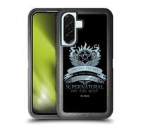 Head Case Designs Officially Licensed Supernatural Saving People Logo Vectors Ultra-Armoured Shockproof Case [Military Grade Protection] Compatible With Samsung Galaxy A36 5G