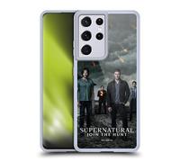 Head Case Designs Officially Licensed Supernatural Season 12 Group Key Art Gel Case [Military Grade Protection] Compatible With Samsung Galaxy S21 Ultra 5G