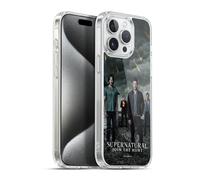 Head Case Designs Officially Licensed Supernatural Season 12 Group Key Art Gel Case [Military Grade Protection] Compatible with Apple iPhone 15 Pro Max and Compatible with MagSafe