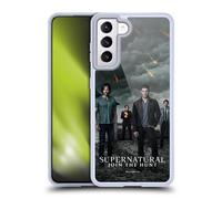 Head Case Designs Officially Licensed Supernatural Season 12 Group Key Art Gel Case [Military Grade Protection] Compatible with Samsung Galaxy S21 5G and Compatible with MagSafe