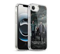 Head Case Designs Officially Licensed Supernatural Season 12 Group Key Art Gel Case [Military Grade Protection] Compatible with Apple iPhone 16e and Compatible with MagSafe