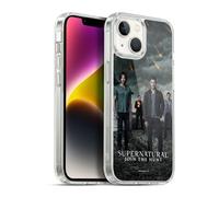 Head Case Designs Officially Licensed Supernatural Season 12 Group Key Art Gel Case [Military Grade Protection] Compatible With Apple iPhone 14