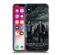 Head Case Designs Officially Licensed Supernatural Season 12 Group Key Art Gel Case [Military Grade Protection] Compatible with Apple iPhone X/iPhone XS and Compatible with MagSafe