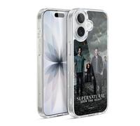 Head Case Designs Officially Licensed Supernatural Season 12 Group Key Art Gel Case [Military Grade Protection] Compatible with Apple iPhone 17 and Compatible with MagSafe