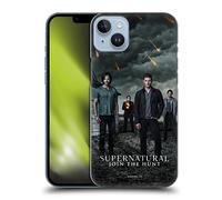 Head Case Designs Officially Licensed Supernatural Season 12 Group Key Art Hard Back Case Compatible With Apple iPhone 14 Plus