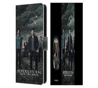 Head Case Designs Officially Licensed Supernatural Season 12 Group Key Art Leather Wallet Case Compatible With Samsung Galaxy S25 FE