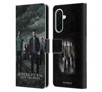 Head Case Designs Officially Licensed Supernatural Season 12 Group Key Art Leather Wallet Case Compatible With Samsung Galaxy A26 5G