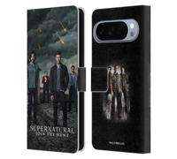 Head Case Designs Officially Licensed Supernatural Season 12 Group Key Art Leather Wallet Case Compatible With Google Pixel 10 Pro XL