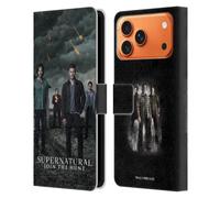 Head Case Designs Officially Licensed Supernatural Season 12 Group Key Art Leather Wallet Case Compatible With Apple iPhone 17 Pro Max