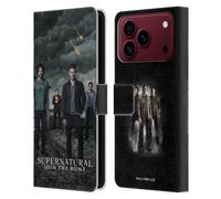 Head Case Designs Officially Licensed Supernatural Season 12 Group Key Art Leather Wallet Case Compatible With Apple iPhone 18 Pro Max