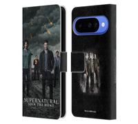 Head Case Designs Officially Licensed Supernatural Season 12 Group Key Art Leather Wallet Case Compatible With Google Pixel 10