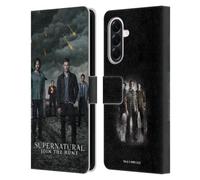 Head Case Designs Officially Licensed Supernatural Season 12 Group Key Art Leather Wallet Case Compatible With Samsung Galaxy A56 5G