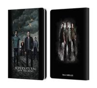 Head Case Designs Officially Licensed Supernatural Season 12 Group Key Art Leather Wallet Case Compatible With Amazon Kindle Paperwhite 6