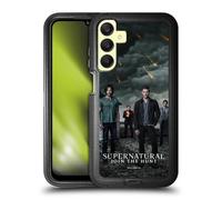 Head Case Designs Officially Licensed Supernatural Season 12 Group Key Art Ultra-Armoured Shockproof Case [Military Grade Protection] Compatible With Samsung Galaxy A25 5G