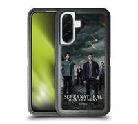 Head Case Designs Officially Licensed Supernatural Season 12 Group Key Art Ultra-Armoured Shockproof Case [Military Grade Protection] Compatible With Samsung Galaxy A36 5G
