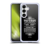 Head Case Designs Officially Licensed Supernatural Winchester Brothers Vectors Gel Case [Military Grade Protection] Compatible With Samsung Galaxy S24 5G