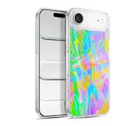 Head Case Designs Officially Licensed Suzan Lind Abstract Rainbow Marble Gel Case [Military Grade Protection] Compatible with Apple iPhone 17 Air and Compatible with MagSafe