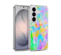 Head Case Designs Officially Licensed Suzan Lind Abstract Rainbow Marble Gel Case [Military Grade Protection] Compatible with Samsung Galaxy S26 and Compatible with MagSafe