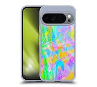 Head Case Designs Officially Licensed Suzan Lind Abstract Rainbow Marble Gel Case [Military Grade Protection] Compatible with Google Pixel 10 and Compatible with MagSafe