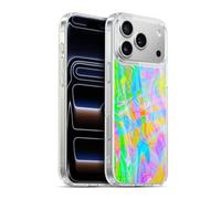 Head Case Designs Officially Licensed Suzan Lind Abstract Rainbow Marble Gel Case [Military Grade Protection] Compatible with Apple iPhone 17 Pro Max and Compatible with MagSafe