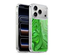 Head Case Designs Officially Licensed Suzan Lind Emerald Green Marble Gel Case [Military Grade Protection] Compatible with Apple iPhone 17 Pro and Compatible with MagSafe