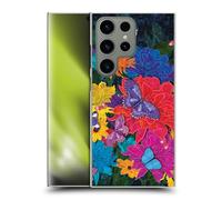 Head Case Designs Officially Licensed Suzan Lind Floral Butterflies Hard Back Case Compatible With Samsung Galaxy S24 Ultra 5G