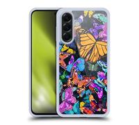 Head Case Designs Officially Licensed Suzan Lind Flutter Night Butterflies Gel Case [Military Grade Protection] Compatible With Samsung Galaxy A56 5G
