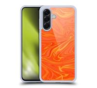 Head Case Designs Officially Licensed Suzan Lind Honey Orange Marble 2 Gel Case [Military Grade Protection] Compatible With Samsung Galaxy A56 5G