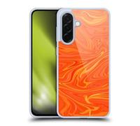 Head Case Designs Officially Licensed Suzan Lind Honey Orange Marble 2 Gel Case [Military Grade Protection] Compatible With Samsung Galaxy A36 5G