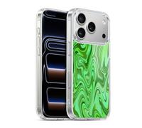 Head Case Designs Officially Licensed Suzan Lind Light Green Marble Gel Case [Military Grade Protection] Compatible with Apple iPhone 17 Pro and Compatible with MagSafe