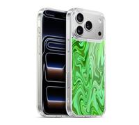 Head Case Designs Officially Licensed Suzan Lind Light Green Marble Gel Case [Military Grade Protection] Compatible with Apple iPhone 17 Pro Max and Compatible with MagSafe