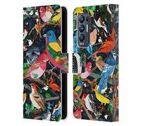 Head Case Designs Officially Licensed Suzan Lind Medley 1 Birds Leather Wallet Case Compatible With Find X3 Neo / Reno5 Pro+ 5G