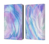 Head Case Designs Officially Licensed Suzan Lind Pastel Tie Dye Leather Wallet Case Compatible With Amazon Kindle Paperwhite 6
